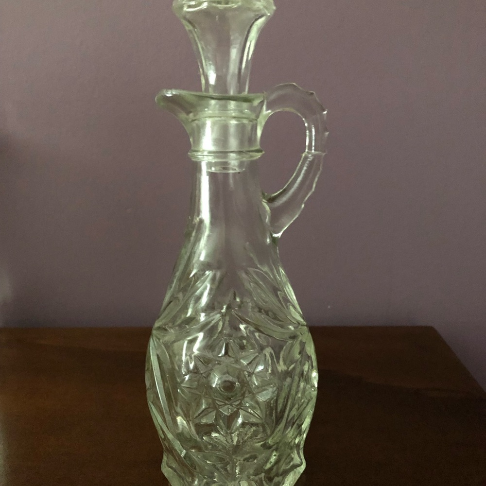 Vintage vinaigrette bottle